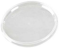 Multi Permatomi dangteliai Ø122 mm plastikiniams puodeliams, 200 vnt.