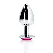 Ouch By Shots Heart Gem Butt Plug - Small