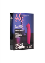 Gc By Shots Rožinė Mini G-Spotter – vibruojantis kulkos formos vibratorius – rožinis
