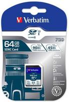 Atminties kortelė Verbatim Karta pamięci Secure Digital Card Pro U3, 64GB, SDXC, 47022, UHS-I U3 (Class 10), V30