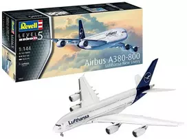 Revell Plastikinis „Airbus A380-800 Lufthansa“ modelis, naujas dažymas