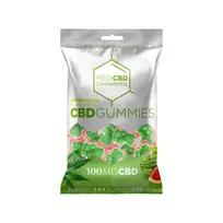 MediCBD arbūzų skonio CBD guminukai – 300 mg CBD, 10 vnt. × 30 mg, 100 g
