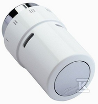 Danfoss RAX termostatas, patalpos temperatūros jutiklis, chromas/baltas