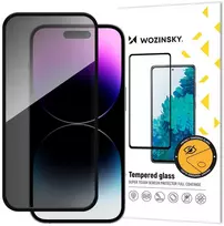 Wozinsky Privacy Glass tempered glass with anti-spy filter for iPhone 16 Pro Max