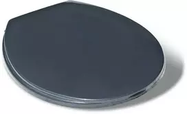 Sanit Plast Klozetinės dangtis UNI, tamsiai pilkas
