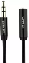 USAMS Al-Alloy SJ816 U110 RGB greito įkrovimo 30W USB-C į Lightning laidas 1.2 m juodas