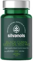 SILVANOLS juodųjų kmynų sėklų aliejaus kapsulės 500 mg N60