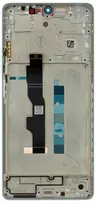 Skystųjų kristalų ekranas + jutiklinis blokas + priekinis dangtelis, skirtas „Xiaomi Redmi Note 13 5G Mėlyna Ocean Teal“ (servisų paketas)
