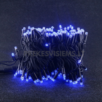 PREMIUM 100 LED girlianda storais laidais (mėlyna)