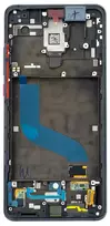 LCD ekranas + jutiklinis blokas + priekinis dangtelis, skirtas Xiaomi Mi9T / Mi9T Pro Juodas