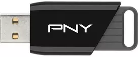 Pny Technologies PNY Attaché X, 256GB, USB Type-A, 3.2 Gen 1 (3.1 Gen 1), 130MB/s, stumdomas, juodas