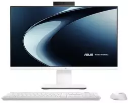ASUS V400 AiO V440VAK-WPC331W Intel Core 3 100U 60,5 cm (23,8") 1920 x 1080 px viskas viename kompiuteris 8GB DDR5-SDRAM 512GB SSD Windows 11 Home Wi-Fi 6 (802.11ax) Baltas