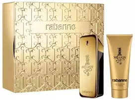 Paco Rabanne: 1 Million, tualetinis vanduo, vyrams, 100 ml + 1 Million, dušo gelis, visų tipų odai, 100 ml