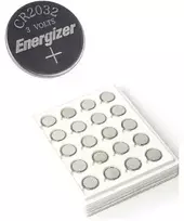 Ličio baterija CR2032 3V 254mAh Energizer pramoninė pakuotė 200 vnt. dėžutė