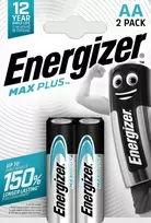 Šarminė baterija LR6 (AA) EP91 1.5V 3000mAh MAX plus Energizer 2 vnt. lizdas