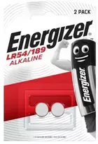 Šarminė baterija LR54 (189, V10GA, D189A, LR1130, L1131)) 1.5V 66mAh šarminė Energizer (2 vnt. lizdinėje pakuotėje)