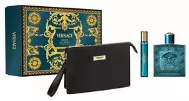 Versace Eros Pour Homme Eau De Toilette Purškiklis, 100 ml Set 3 Pieces