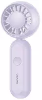 USAMS Folding ZB365 1200mAh rankinis ventiliatorius, violetinis