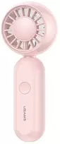 USAMS sulankstomas ZB365 1200mAh rankinis ventiliatorius, rožinis