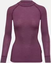 Termo marškinėliai Thermowave mot. Merino Active warm ilgom rankovėm rubino