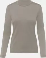 Termo marškinėliai Thermowave mot. Merino Aero ilgom rankovėm pilki