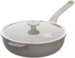 Berghoff Dune neprideganti wok keptuvė su dangčiu 28 cm 4,40 L
