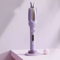 Automatinės plaukų garbanojimo žnyplės FIT2 ZC889, 28 mm, 4 temperatūros, garso signalas, violetinės
