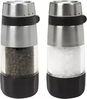 OXO rankinių druskos ir pipirų malūnėlių rinkinys su keraminiais mechanizmais ZZP-256