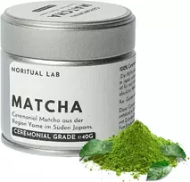 NORITUAL LAB ceremoninė žalioji „Matcha“ arbata milteliais, 40 g, iš Japonijos