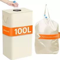 Lifewit 100 l užstato butelių laikymo dėžė su dangčiu B0D9GCZBVL