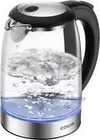 Cosori elektrinis virdulys iš borosilikatinio stiklo, 1,7 l, 2200 W, juodas GK151-CO
