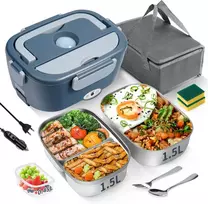ihakkason elektrinis pietų dėžutės šildytuvas 65 W, 1,5 l, 12 V/24 V/220 V