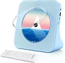 MAITE nešiojamas CD grotuvas su Bluetooth 5.0, FM radiju ir USB, MTEU MT-CDPEU-SD-BSE