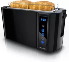 Arendo 4 riekelių skrudintuvas 1500 W su jutikliniu ekranu ir ilga anga