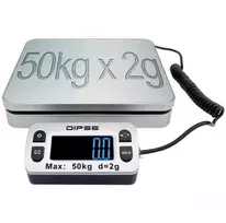 DIPSE siuntinių svarstyklės Parcel Mini iki 50 kg, 2 g tikslumas, DPM50