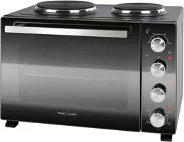 Elektrinė krosnelė Profi Cook ProfiCook mini orkaitė 32 l, 3200 W su konvekcija, iešmu ir kaitvietėmis PC-KK 1302