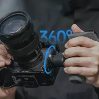 Fotoaparato Korpuso Šoninė Rankena - Falcam F22B5601 Side Handle PRO Left Pilkas Juodas