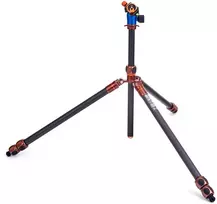Fotoaparato Trikojis - 3 Legged Thing Pro 2.0 Winston Carbon & AirHed Pro Bronze, 40 kg, 1,94 m