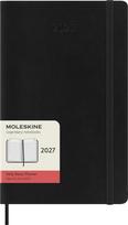 Moleskine Dienos kalendorius minkštu viršeliu Moleskine 2027 12M L, juodas