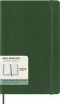 Moleskine Savaitinis kalendorius su užrašų knygele minkštu viršeliu Moleskine 2027 12M L, žalias