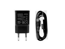 EP-TA200EBE + EP-DG970BBE Samsung 15W kelioninis įkroviklis + USB-C duomenų kabelis, juodas (OOB Bulk)