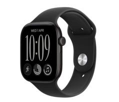 APPLE  Watch Series 12 GPS 42mm Black Aluminium Case with Black Sport Band - M/L | MJEC4MP/A | 195951225593