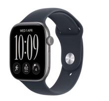 APPLE  Watch Series 12 GPS 46 mm Space Grey Aluminium Case with Navy Blue Sport Band - M/L | MJEJ4MP/A | 195951226798
