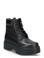 Timberland - 6 Inch Lace Up Boot - Suvarstomi batai - Juoda