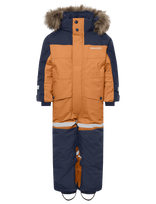 Didriksons - Bjärven Kids' Coverall - Slidinėjimo kombinezonai ir komplektai - Ruda