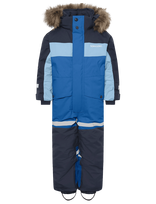 Didriksons - Bjärven Kids' Coverall - Slidinėjimo kombinezonai ir komplektai - Mėlyna
