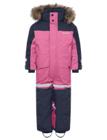 Didriksons - Bjärven Kids' Coverall - Slidinėjimo kombinezonai ir komplektai - Rožinė