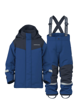 Didriksons - Skare Kids' Set - Slidinėjimo kombinezonai ir komplektai - Mėlyna