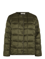Levi's® - Poppy Quilted Puffer Olive Nig - Paminkštinta striukė - Chaki spalva