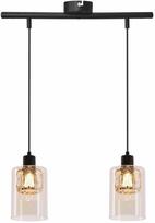 Šviestuvas lubų Candellux Lighting Ducato 32-51479, E27, 2 x 40 W, gintaro sp. / juoda sp.